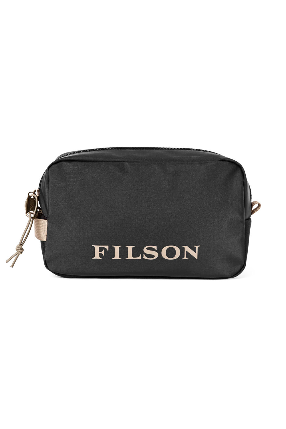 filson all weather travel pack black covert front