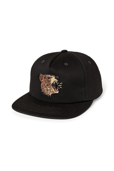 filson bear trucker cap black front