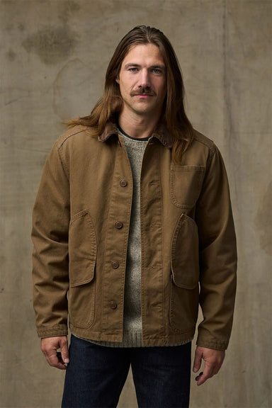 filson canvas outfitter jacket kangaroo front