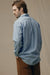 filson chambray cpo shirt light indigo back