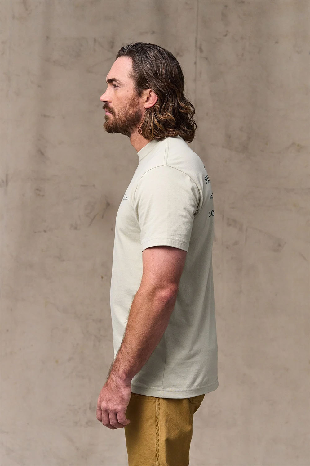 filson diamond graphic t-shirt gray sky side