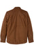 filson fleece lined jac shirt brown back