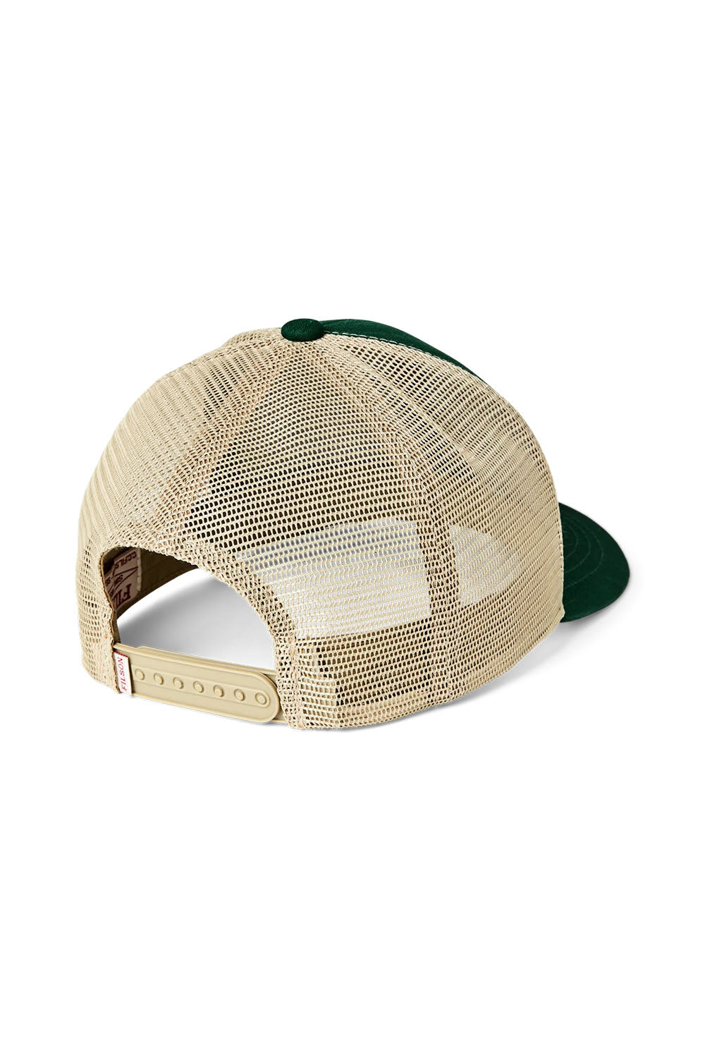 filson logger mesh cap pine brown back