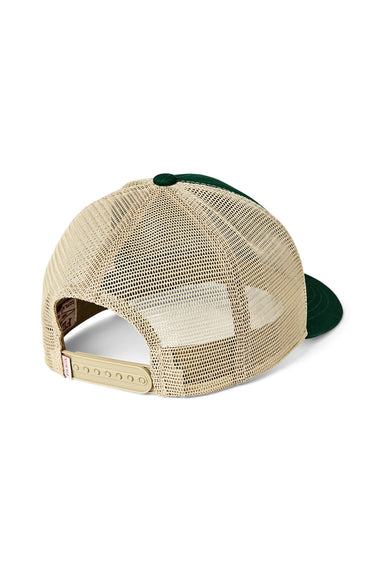 filson logger mesh cap pine brown back