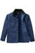 filson rustic canvas barn coat indigo inside
