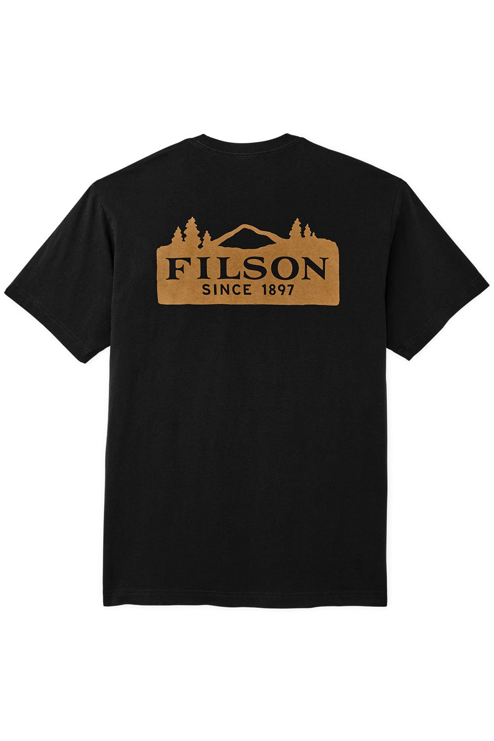filson scenic graphic tshirt black flatlay