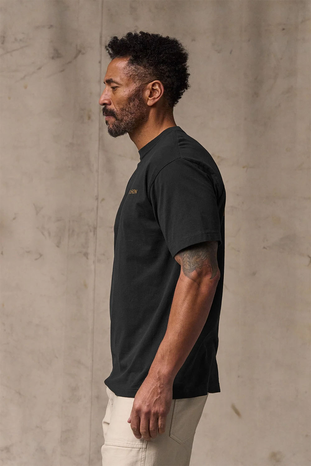 filson scenic graphic tshirt black side