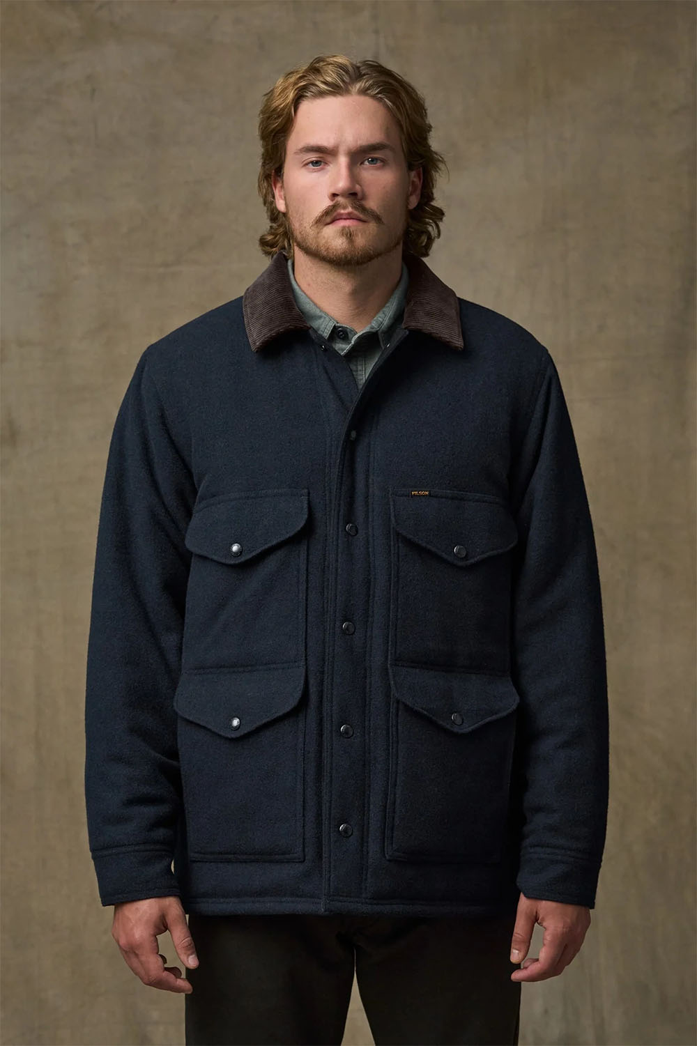filson spokane insulated cruiser navy front