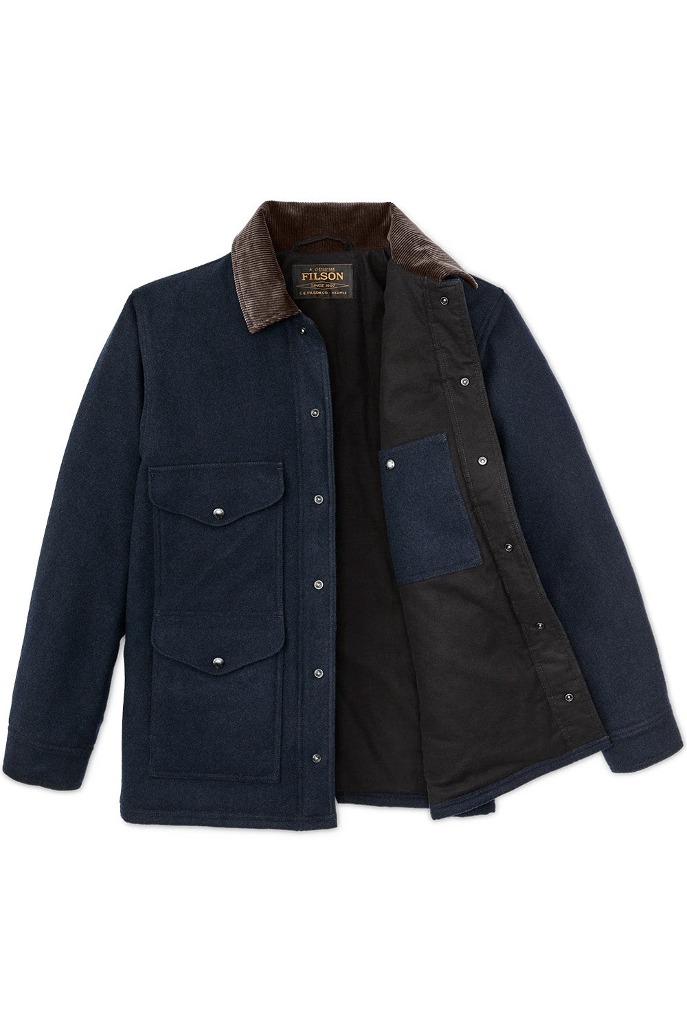 filson spokane insulated cruiser navy inside