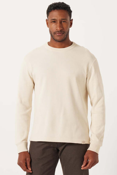 filson waffle knit thermal sand front