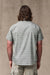 filson washed ss feather cloth shirt khaki print back