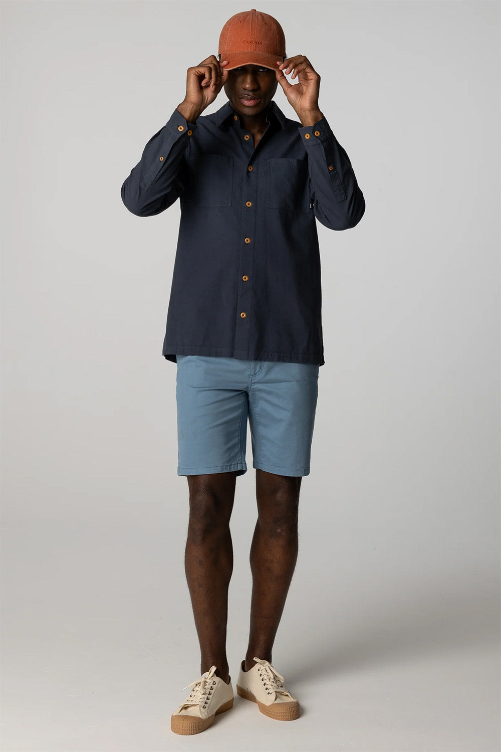 finisterre-hendra-long-sleeve-shirt-navy-front