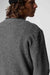 finisterre barents jumper grey marl back detail