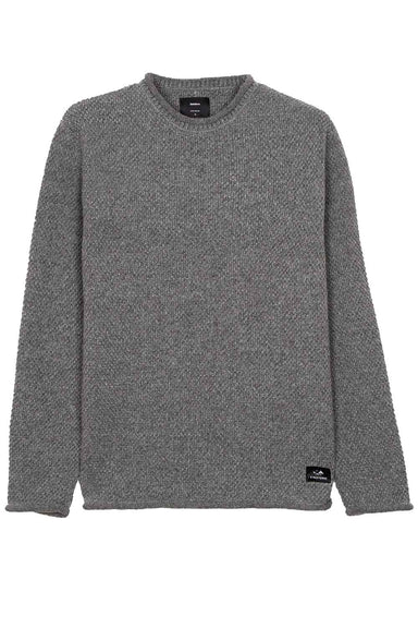 finisterre barents jumper grey marl flatlay
