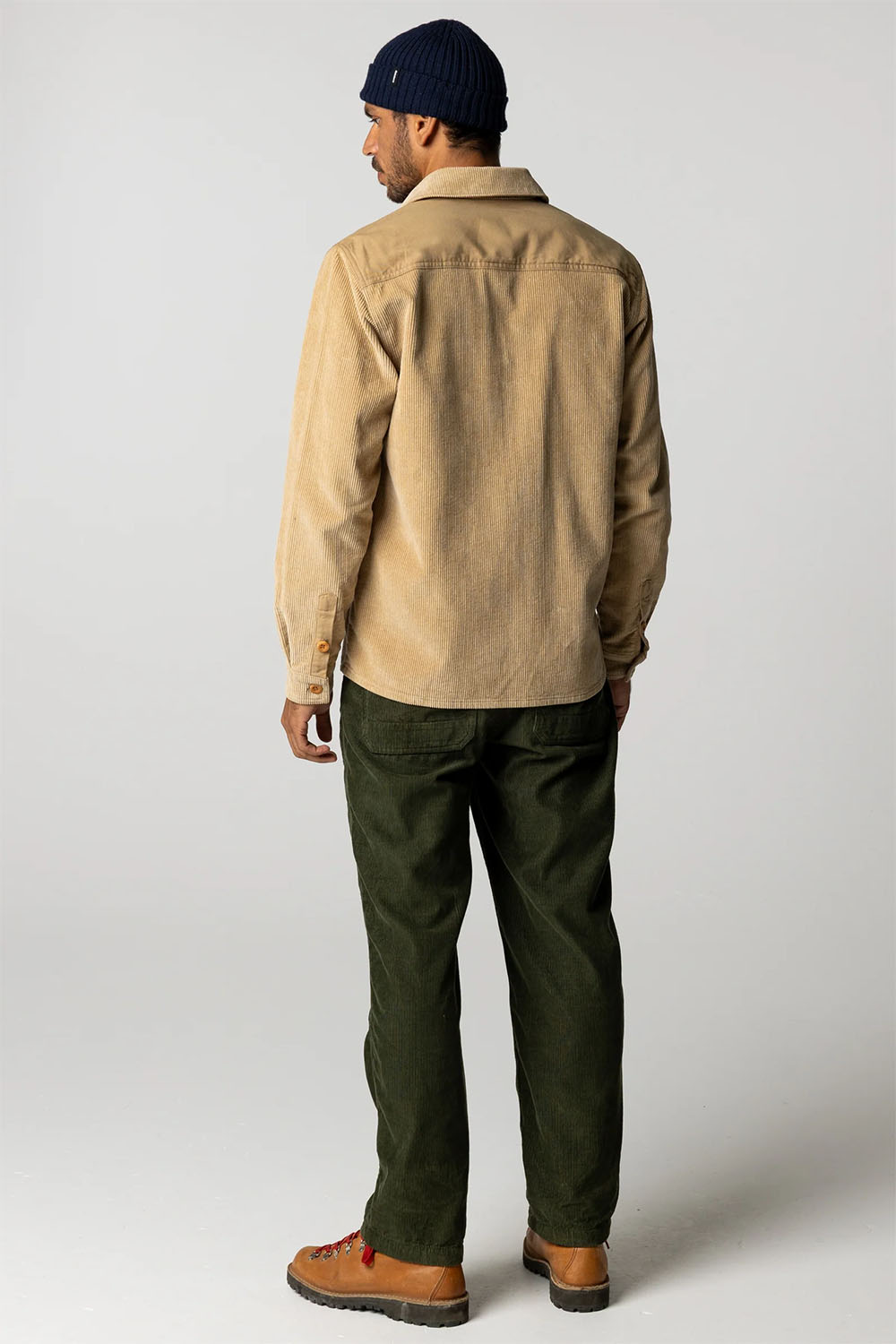 finisterre basset cord shirt flint back