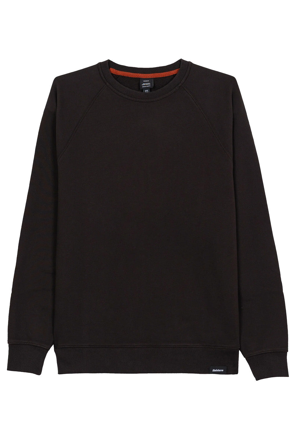 finisterre coho sweatshirt burnt umber flatlay