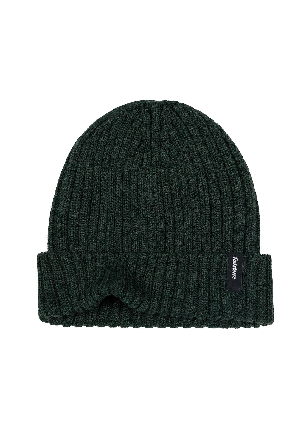 finisterre fisherman beanie timber green