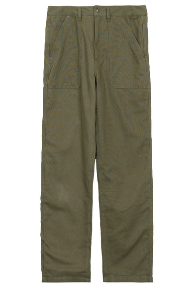 finisterre flannel lined basset trouser olive flatlay