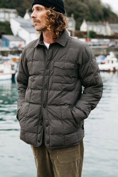 finisterre lapwing shirt raven front