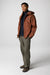 finisterre skybird rain jacket pecan front