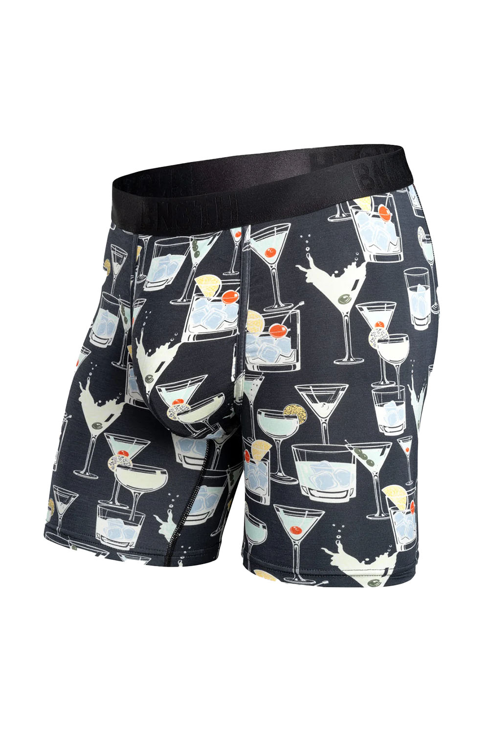 BN3TH - Classics Boxer Brief - Cocktails Black - Front