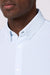 Mizzen + Main - Leeward LS - Cloud Blue Clover Dot - Detail