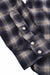 Freenote Cloth - Bodie - Navy Shadow Plaid - Detail Cuff