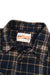 Freenote Cloth - Jepson - River Blue Plaid - Collar View