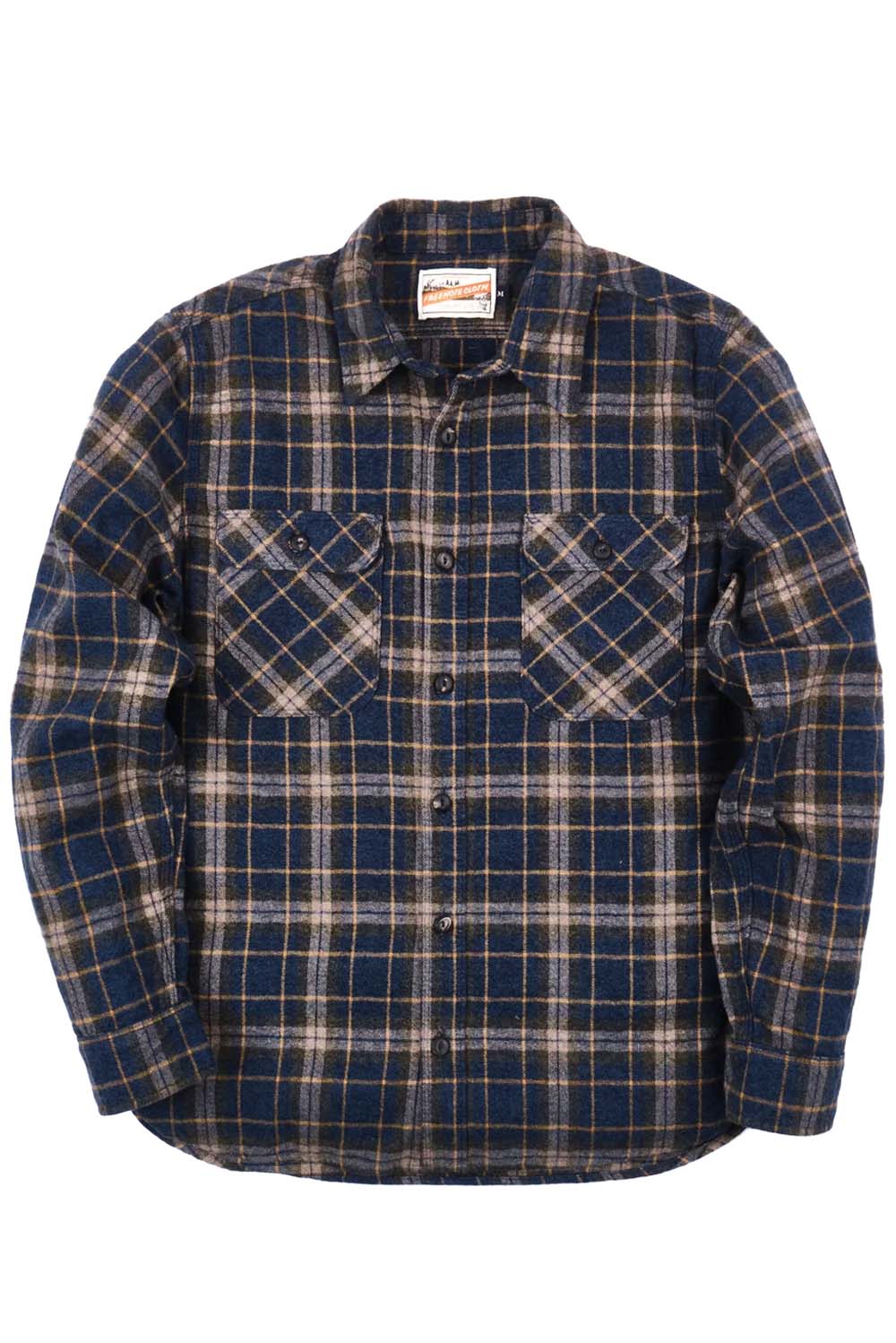 Freenote Cloth - Jepson - River Blue Plaid - Front View