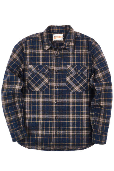 Freenote Cloth - Jepson - River Blue Plaid - Front View