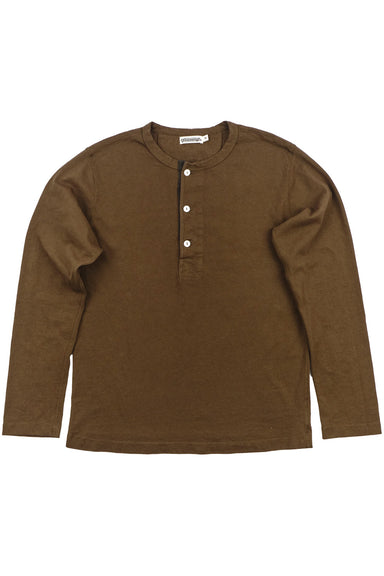 freenote 13oz henley cedar front