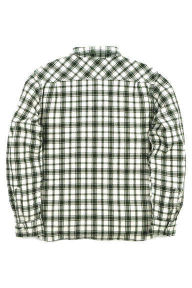freenote benson ls cactus green plaid back