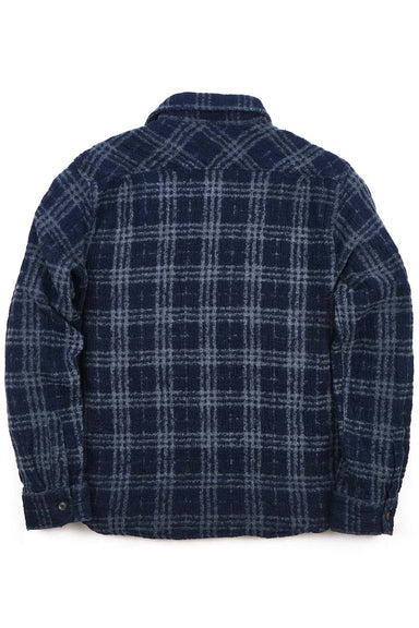 freenote benson plaid ls indigo plaid back