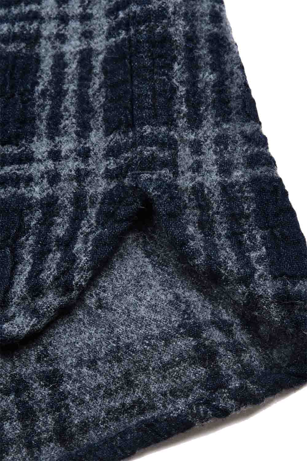 freenote benson plaid ls indigo plaid hem