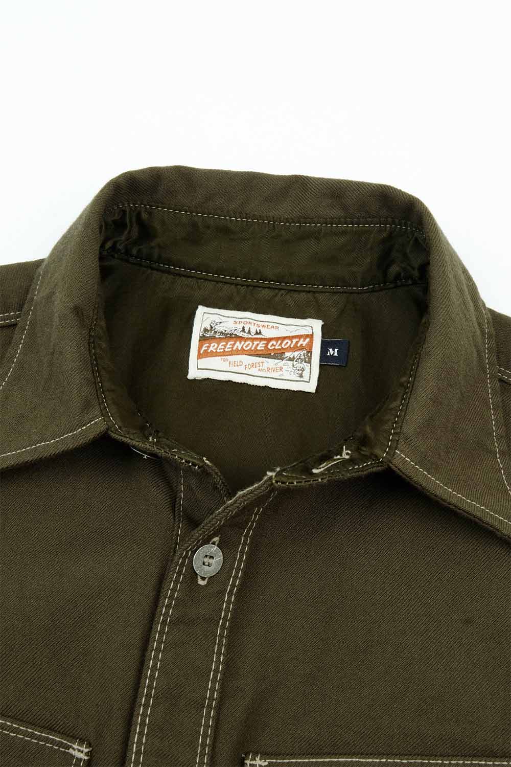 freenote cloth kamas olive collar