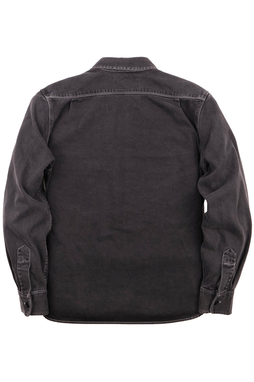 freenote cloth utility shirt charcoal back