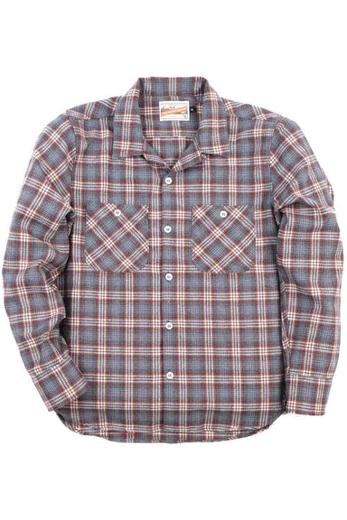 freenote dayton ls kodiak grey wool flatlay