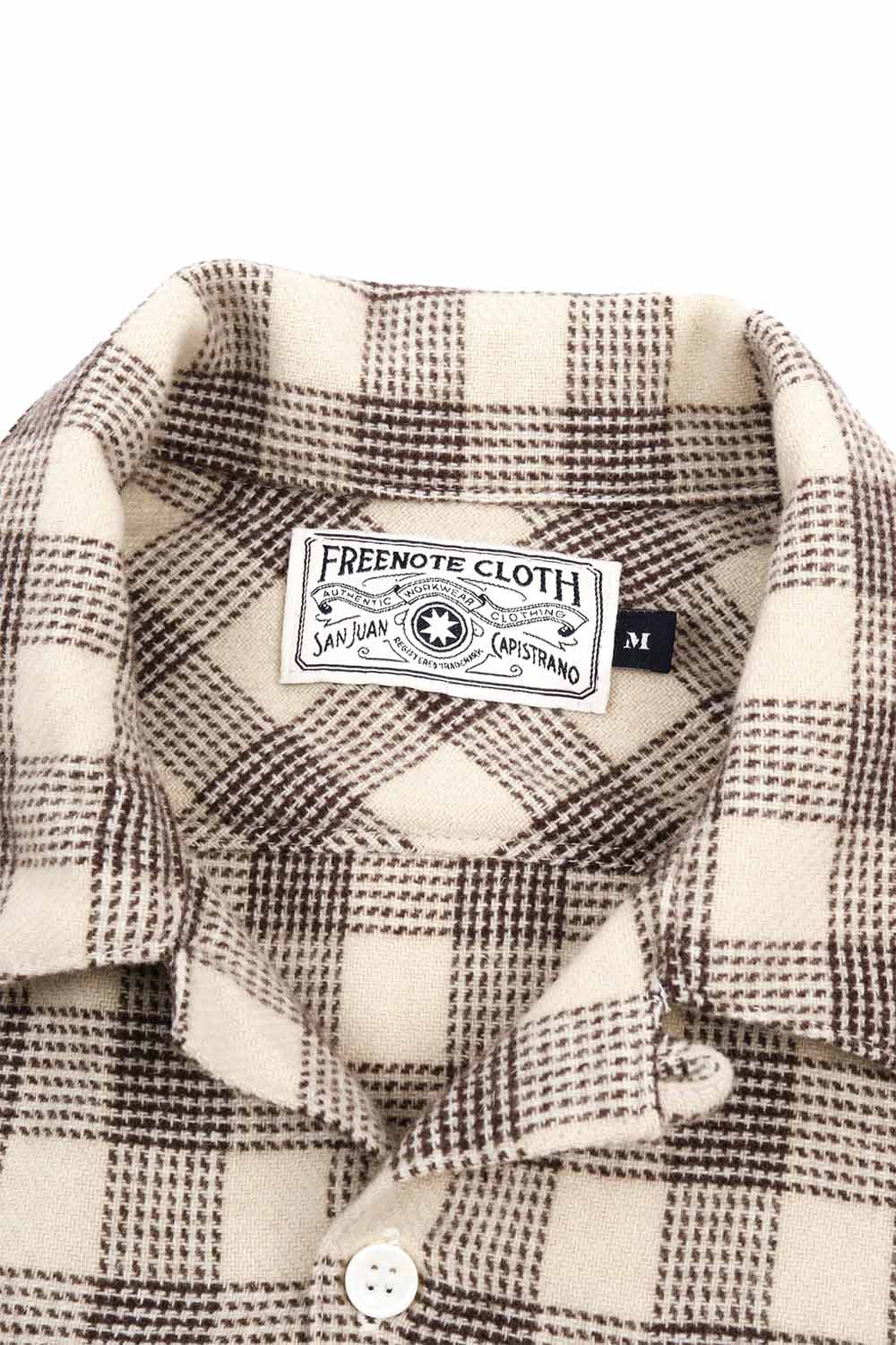 freenote dayton ls tumbleweed plaid collar