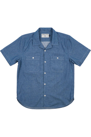 freenote dayton ss blue herringbone flatlay