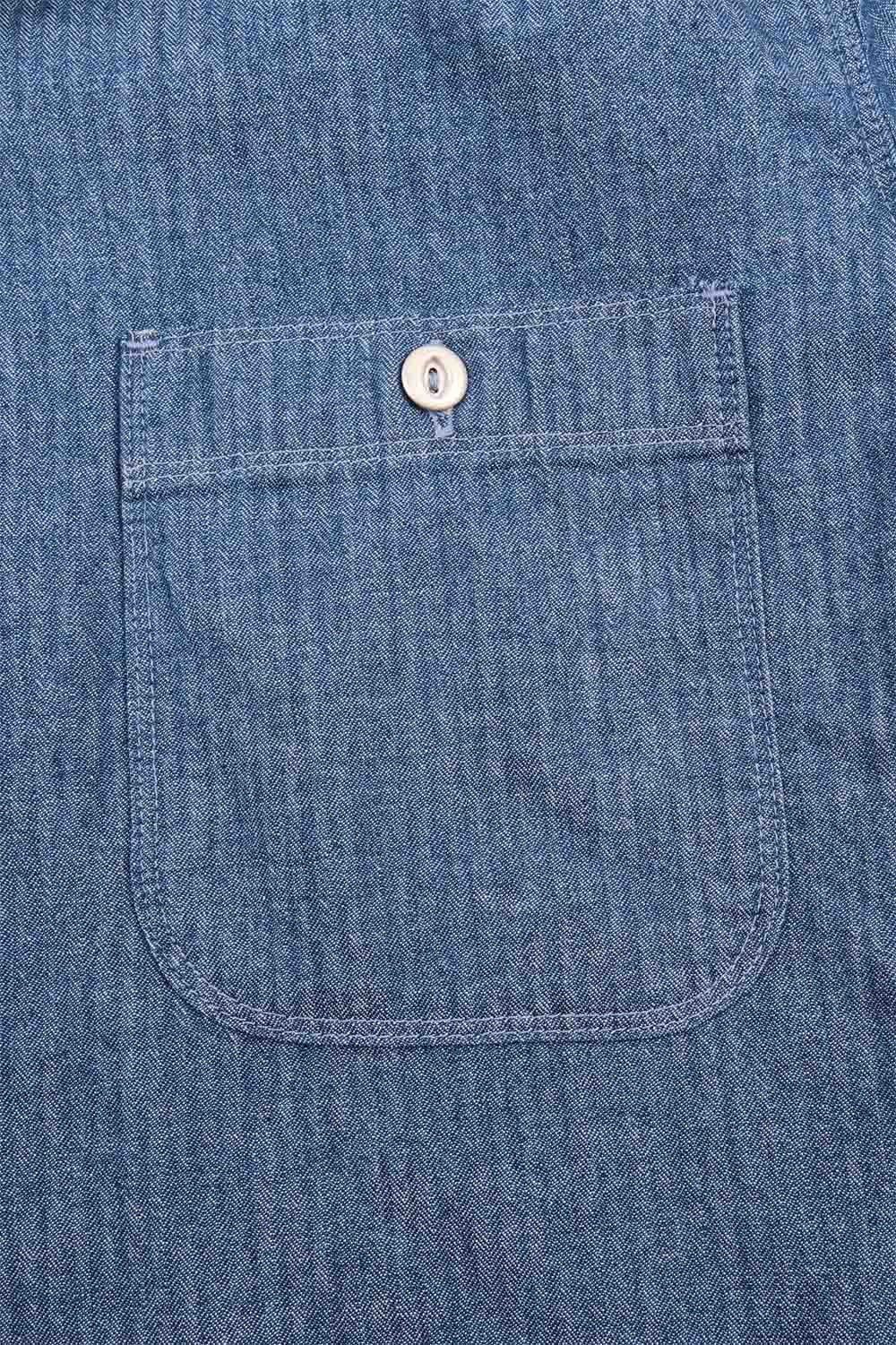 freenote dayton ss blue herringbone pocket