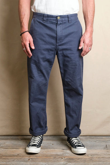 freenote deck pant navy front