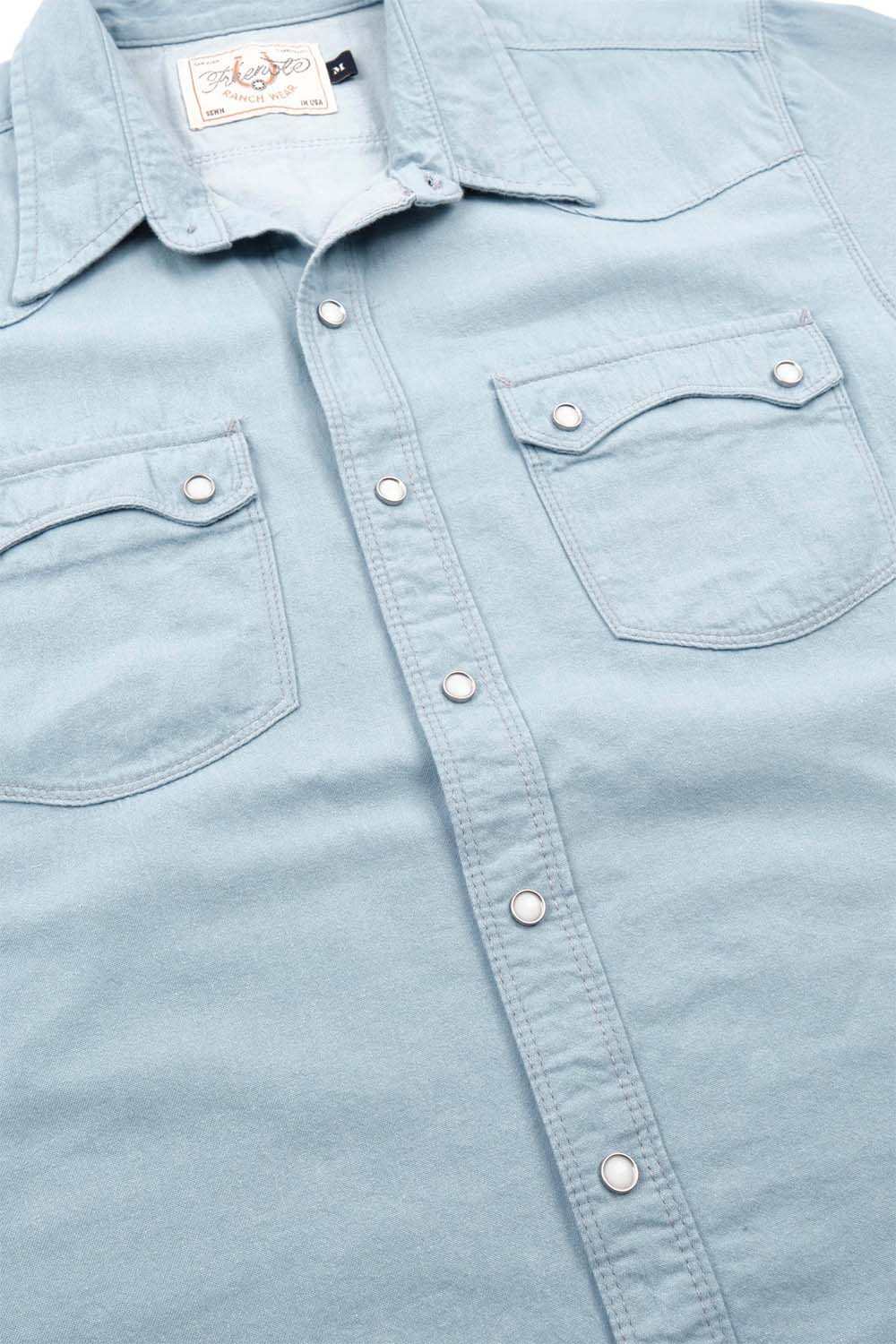 freenote modern western ss clear blue detail