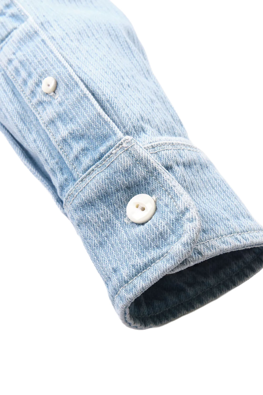 freenote rancho bleach indigo cord sleeve