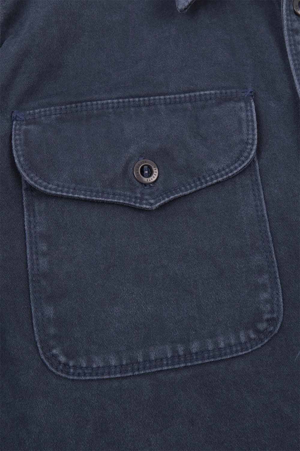 freenote utility shirt navy pocket