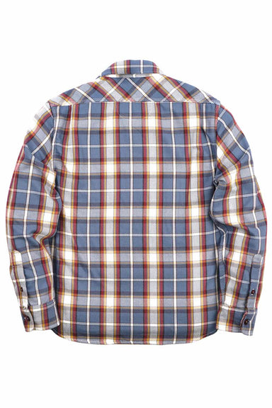 freenote wells ls river blue plaid back