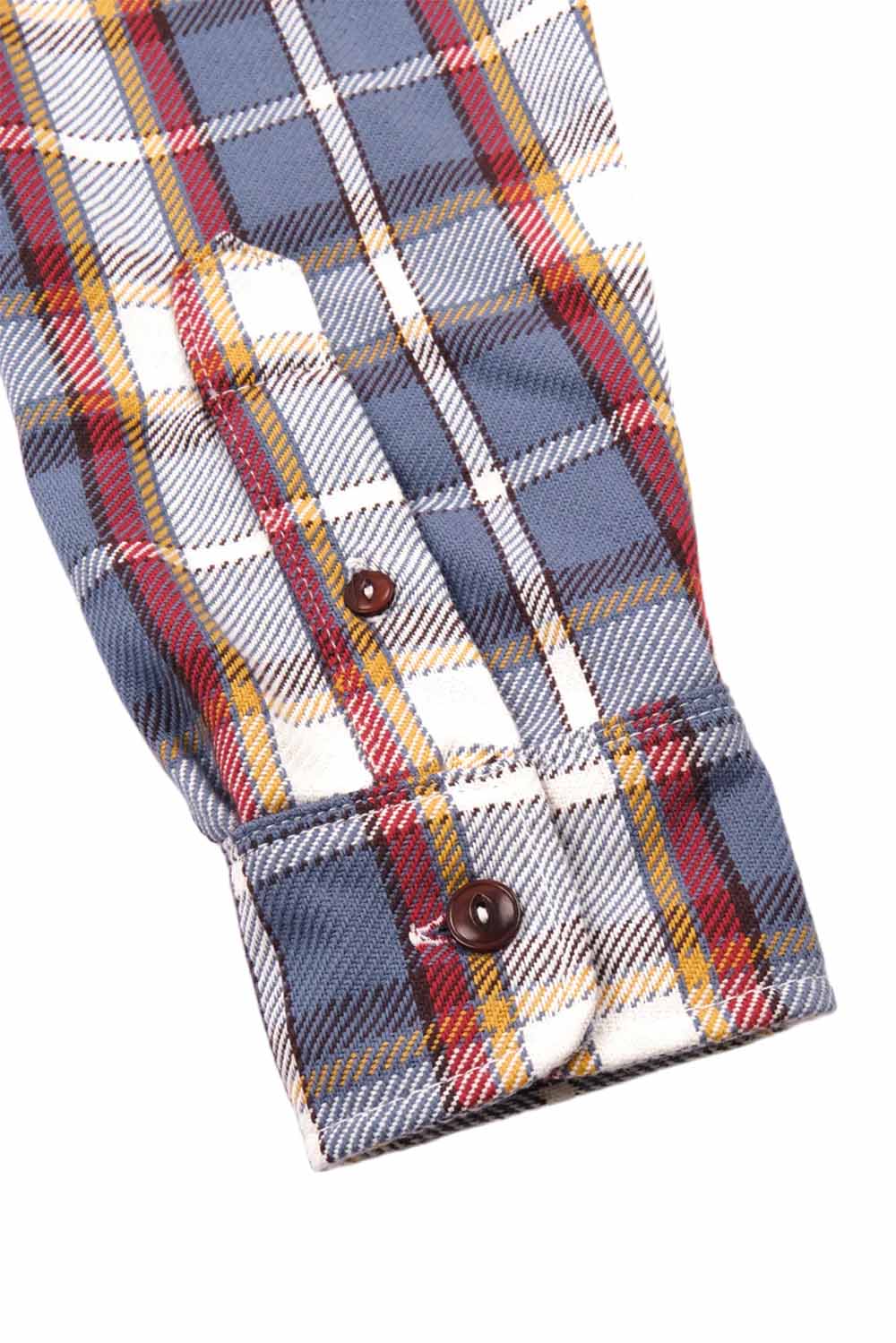 freenote wells ls river blue plaid sleeve