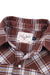 freenote western scout brown plaid collar