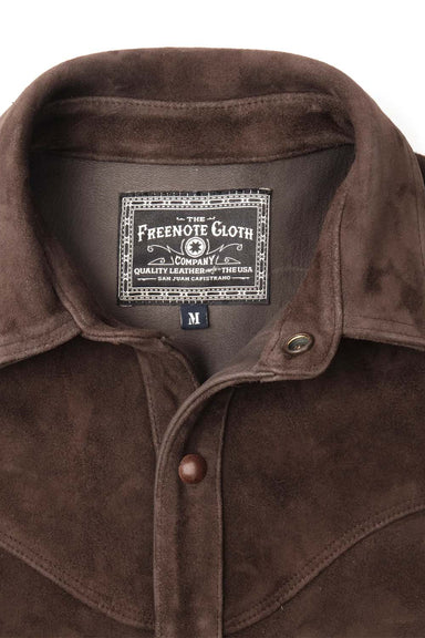 Freenote Cloth - Packard - Chocolate Goatskin - Collar