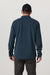 Vuori ASPEN SHIRT JACKET Ocean Blue Back