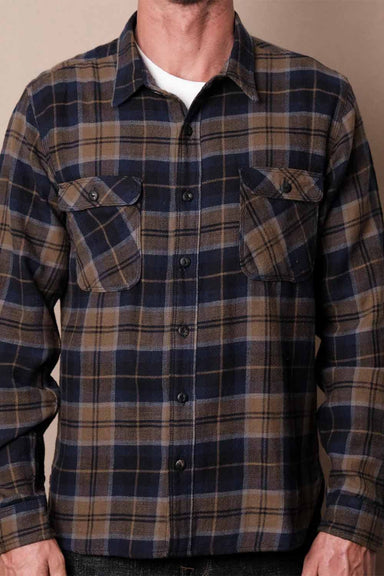 Freenote Cloth - Jepson - Blue Spruce - Model